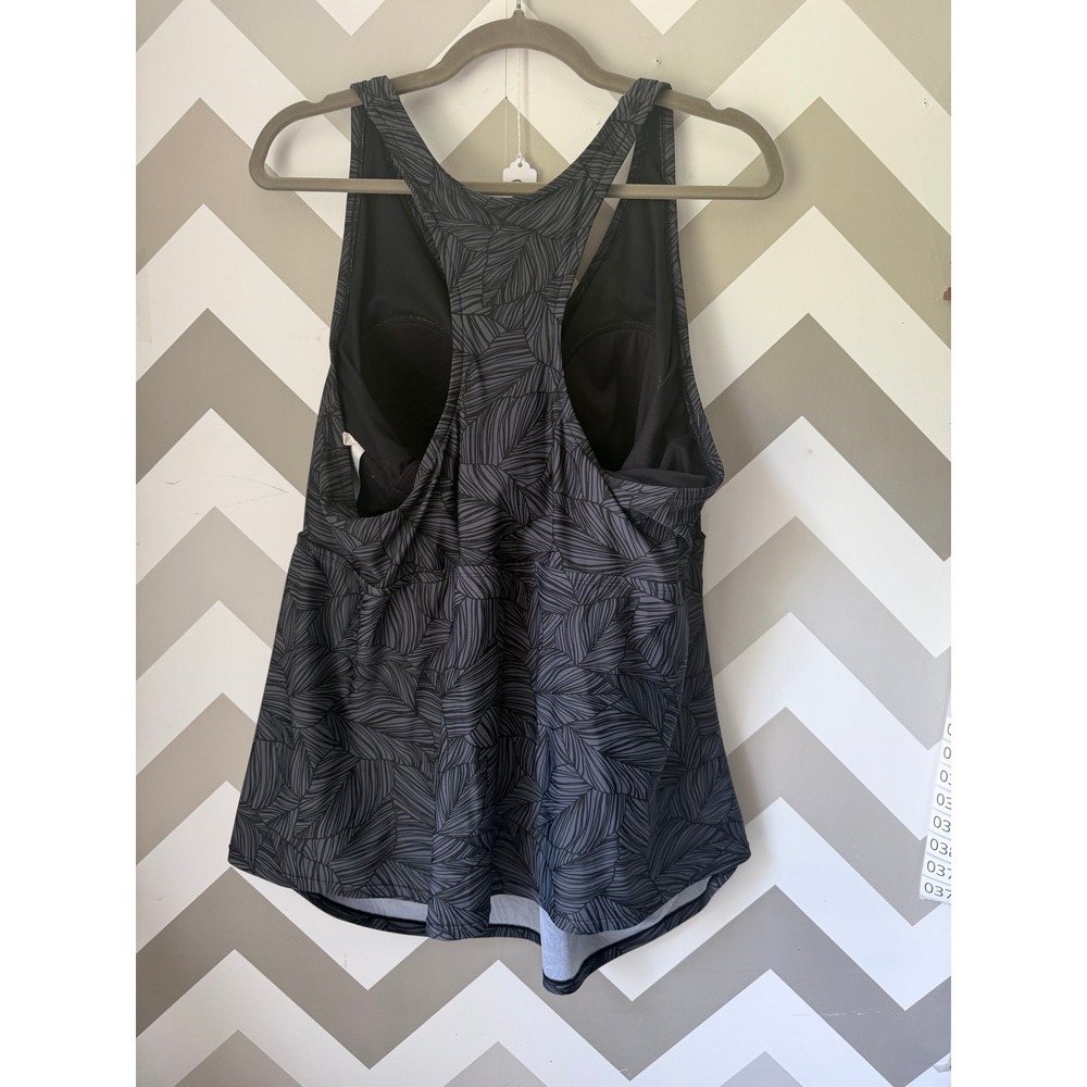 End of Summer Sale Kona Sol Tankini Top Racerback Built-in Bra Size 20W - Picture 2 of 7